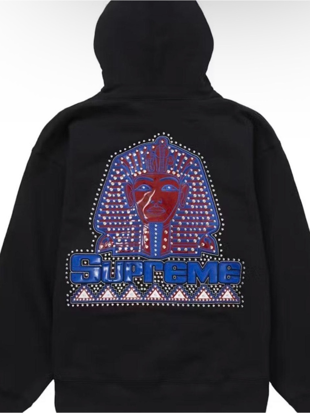 Supreme Pharaoh Studded Hooded Sweatshirt